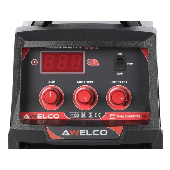 AWELCO PRESIDENT 350 MMA-invertterihitsauskone, 40–320 A, 400 V kolmivaiheinen