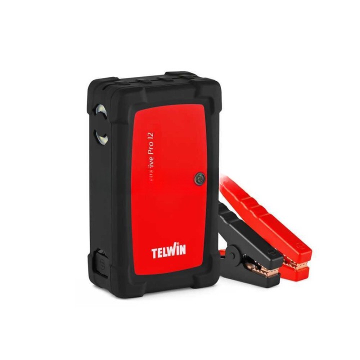 TELWIN DRIVE PRO 12 monitoiminen käynnistin ja virtapankki, 12 V, 12 000 mAh
