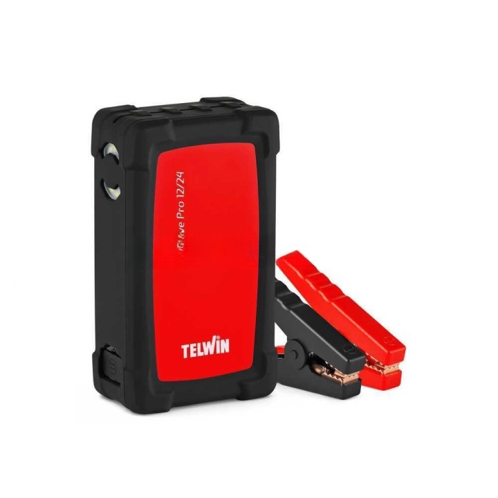 TELWIN DRIVE PRO 12/24 monitoiminen käynnistyslaite, 24 000 mAh, 12/24 V