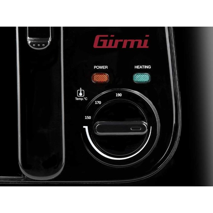 Girmi FG21 kompakti friteerauslaite, 2,5 l, 1 800 W, 230 V