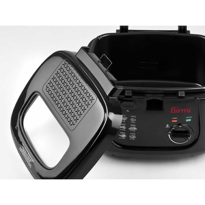 Girmi FG21 kompakti friteerauslaite, 2,5 l, 1 800 W, 230 V
