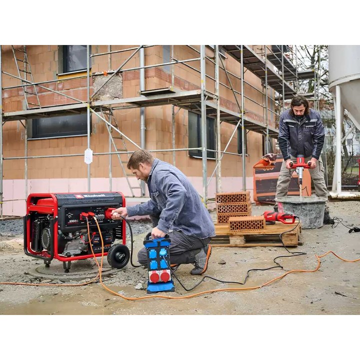 Einhell TC-PG 8000 bensiinigeneraattori, 8 kW, kolmivaihe, AVR, 230/400 V