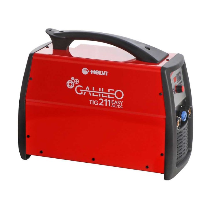 HELVI Galileo TIG 211 Easy AC/DC invertterihitsauskone, TIG/MMA, 230 V, 5–200 A