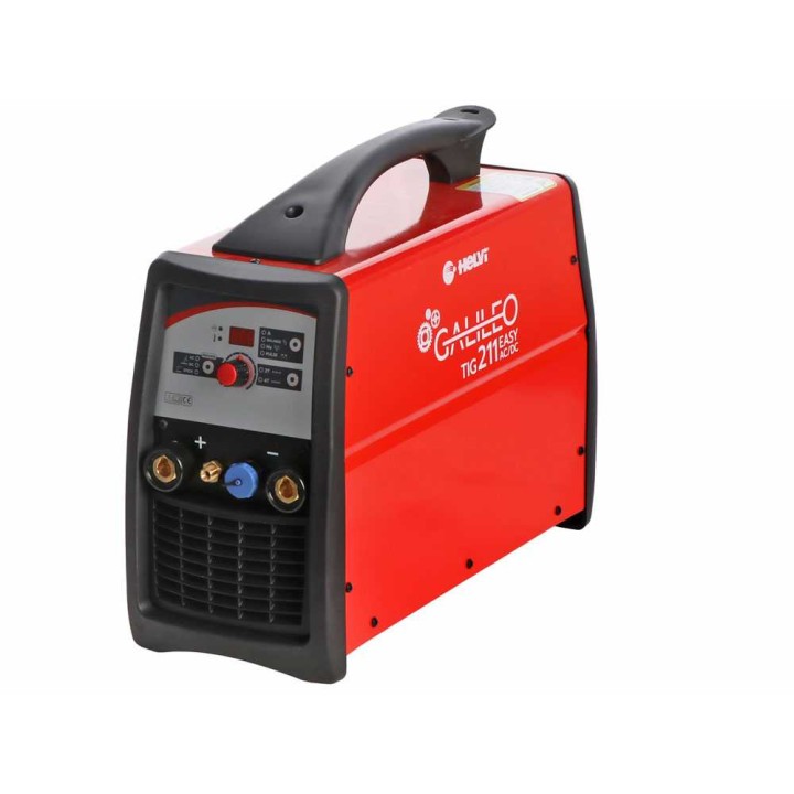 HELVI Galileo TIG 211 Easy AC/DC invertterihitsauskone, TIG/MMA, 230 V, 5–200 A
