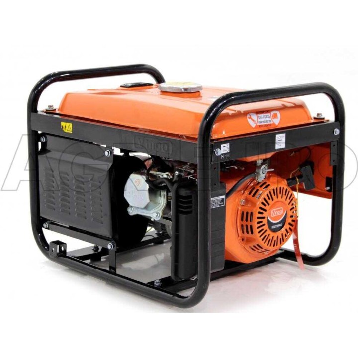 Vinco BDL2500CX bensiinigeneraattori, 2,3 kW, AVR, yksivaiheinen