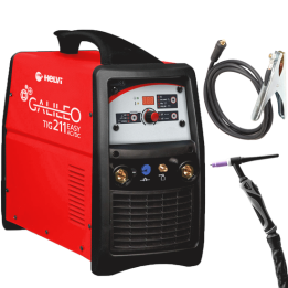 Helvi Galileo TIG 211 Easy AC DC invertterihitsauskone TIG MMA 5 200 A