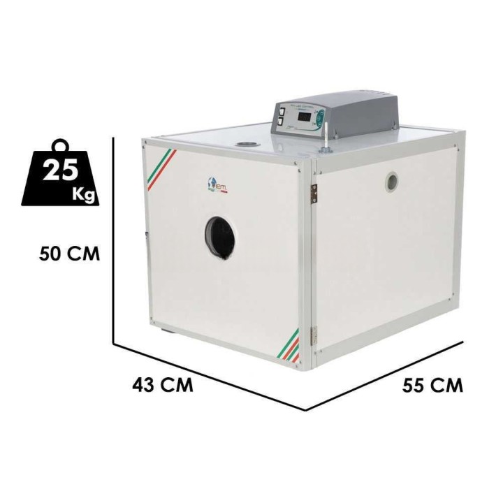 FIEM MG100/150 B.Family MINI LED -automaattinen hautomakone, 105 munaa