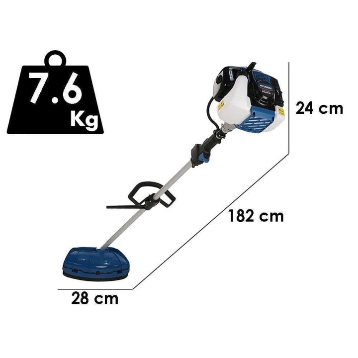 Hyundai LDBC330C bensiinikäyttöinen raivaussaha, 33 cm³, 1,2 HP