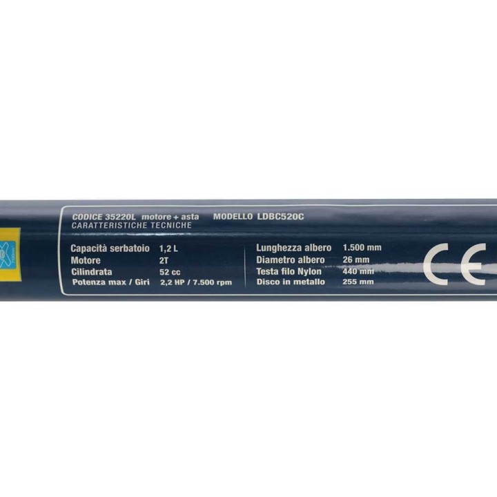 Hyundai LDBC520C raivaussaha, 52 cm³, 2,2 HP, siimapää ja terästerä