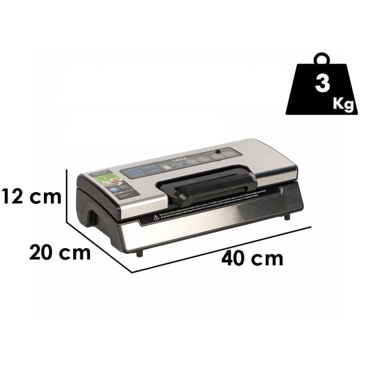 Laica VT3220 sousvide-laite, kaksoissaumauspalkki 32 cm, 130 W