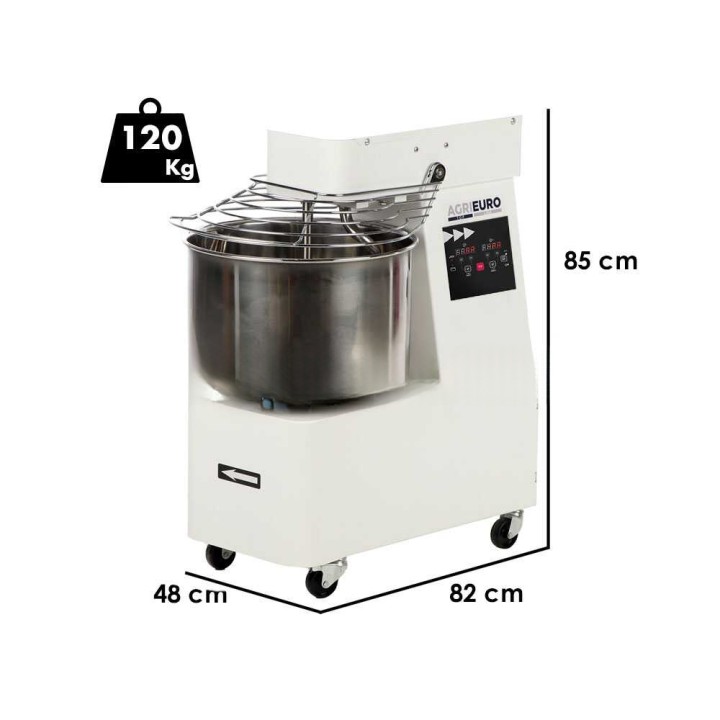 Mixer 4000 T-2G DIG spiraalitaikinakone, 32 kg, 2 nopeutta, 400 V