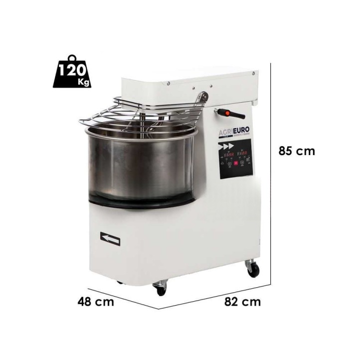 Mixer 4000 T-2G Deluxe DIG spiraalitaikinakone, 32 kg, 400 V, 2 nopeutta