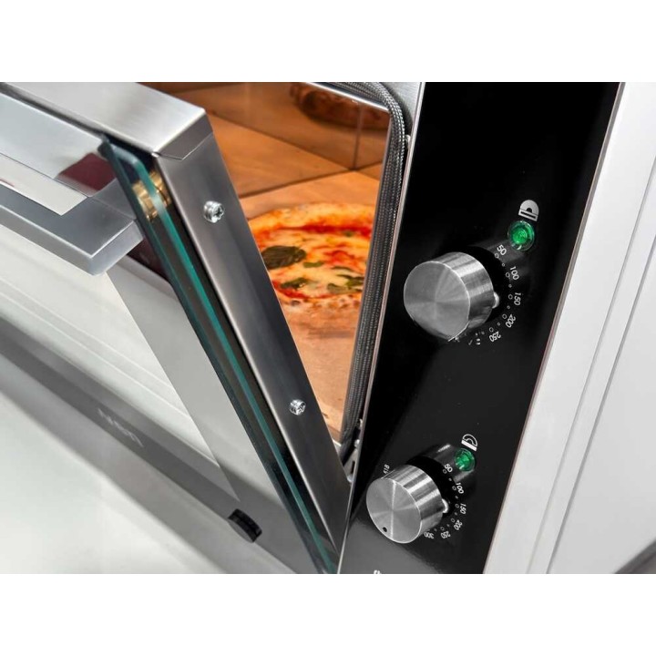 Resto Italia Hooven 342M sähköinen pizzauuni, 2 900 W, manuaalinen säätö