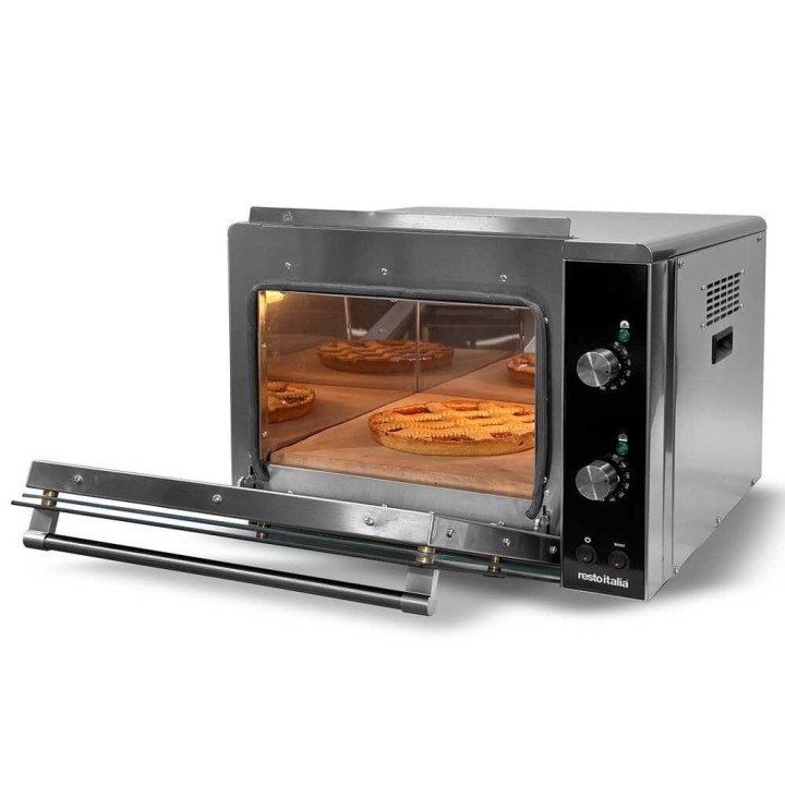 Resto Italia Hooven 342M sähköinen pizzauuni, 2 900 W, manuaalinen säätö