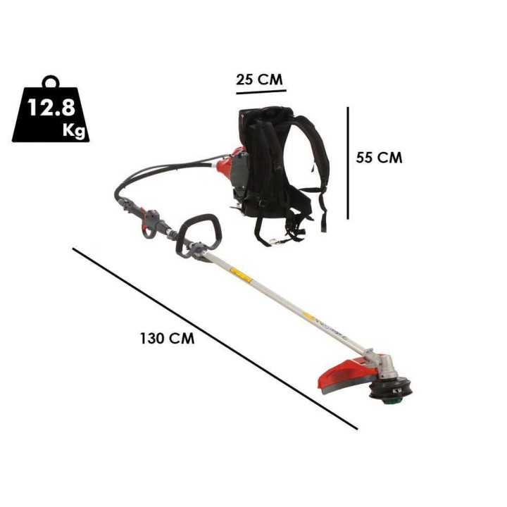EFCO DSF 5400 selkämallinen raivaussaha, 51,7 cm³, 3,3 HP
