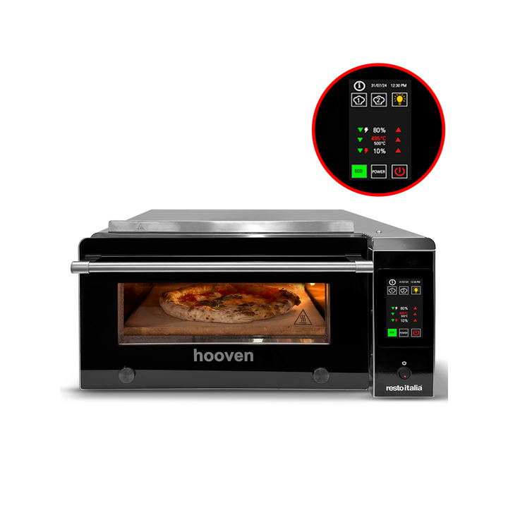 Resto Italia Hooven 341D digitaalinen sähköpizzauuni 2 900 W 518 C