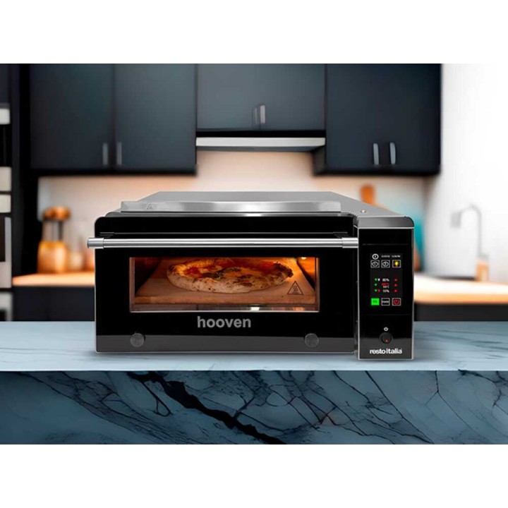 Resto Italia Hooven 341D digitaalinen sähköpizzauuni, 2 900 W, 518 °C