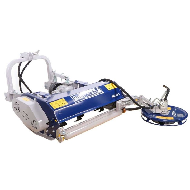 BullMach MAIA 115 S traktorimurskain rivivälilevyllä, 115 cm, 25–30 HP