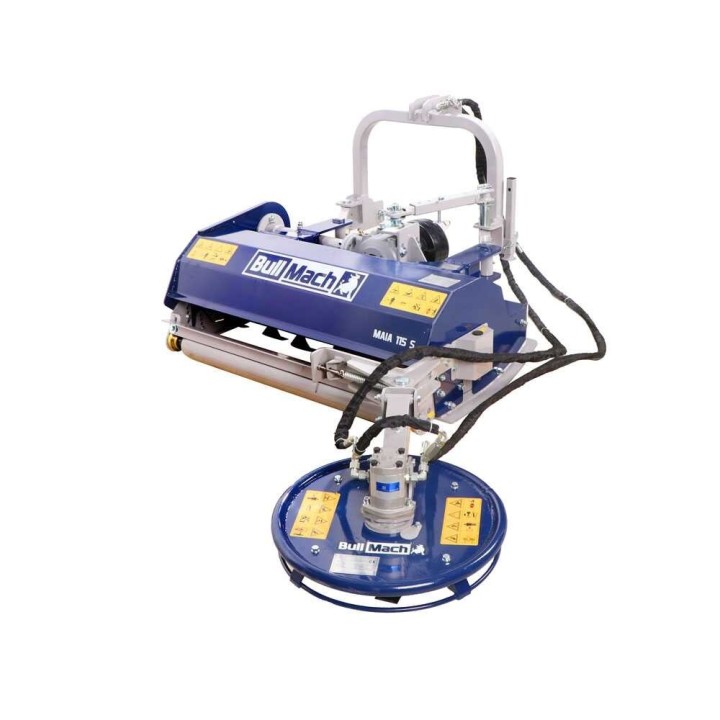 BullMach MAIA 115 S traktorimurskain rivivälilevyllä, 115 cm, 25–30 HP