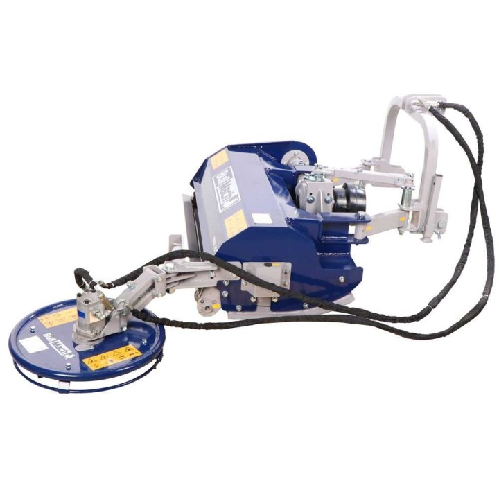 BullMach MAIA 115 S traktorimurskain rivivälilevyllä, 115 cm, 25–30 HP