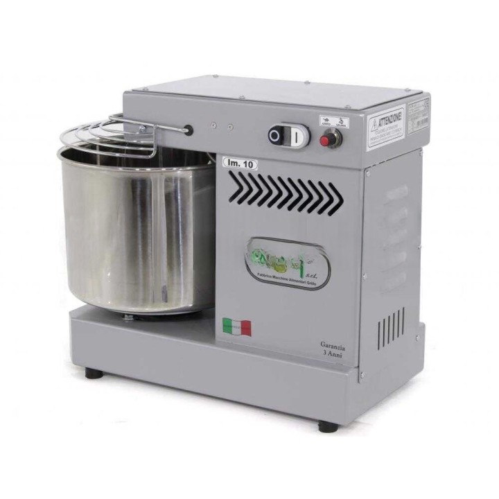 Famag IM 10/230 10 Velocità Silver spiraalitaikinakone, 10 kg, 230 V