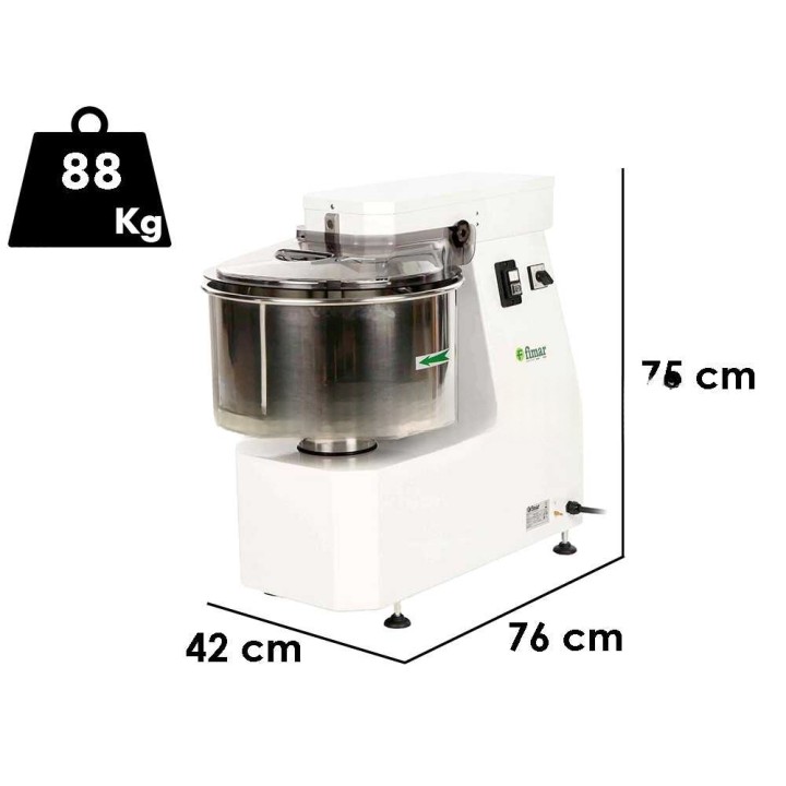 Fimar 30LN kierretaikinakone, kolmivaihe, 25 kg, 2 nopeutta
