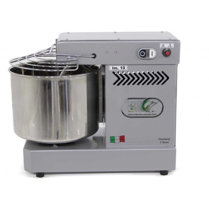 Famag IM 10/230 10 Velocità Silver spiraalitaikinakone, 10 kg, 230 V