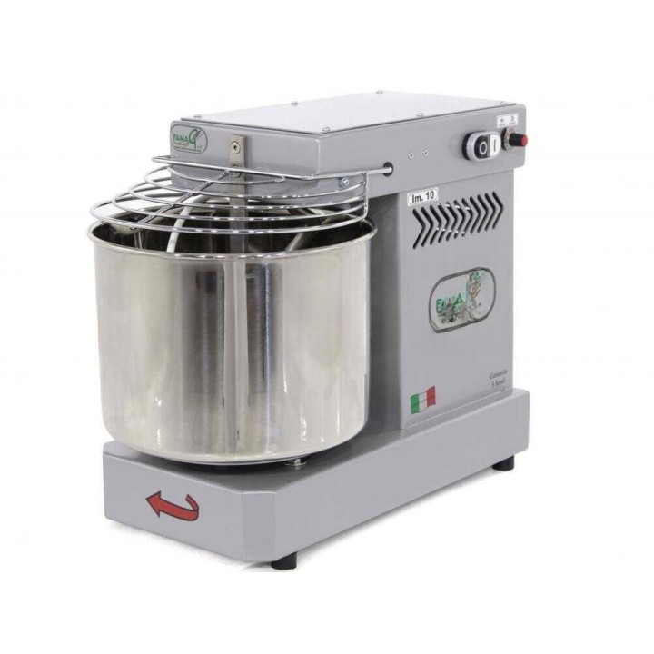 Famag IM 10/230 10 Velocità Silver spiraalitaikinakone, 10 kg, 230 V