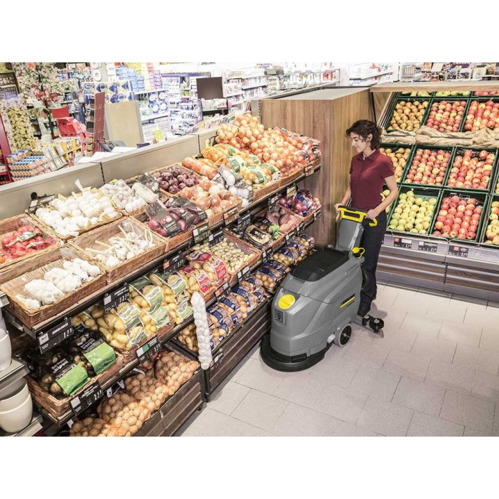 Karcher Pro BD 43/25 C Classic Bp Pack 80Ah Li lattianpesukone, 24 V, 43 cm