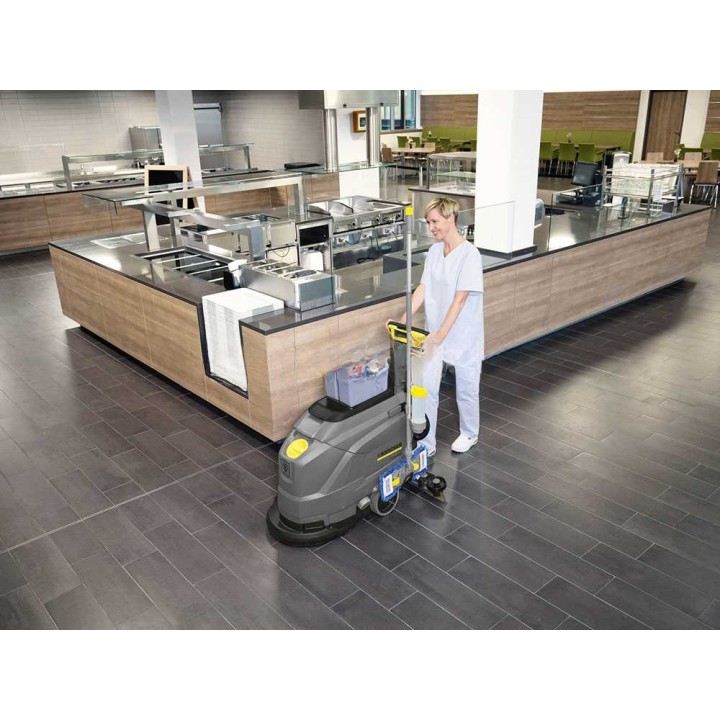 Karcher Pro BD 43/25 C Classic Bp Pack 80Ah Li lattianpesukone, 24 V, 43 cm
