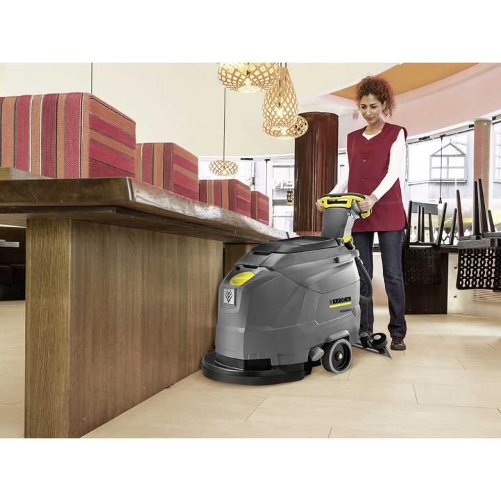 Karcher Pro BD 43/25 C Classic Bp Pack 80Ah Li lattianpesukone, 24 V, 43 cm