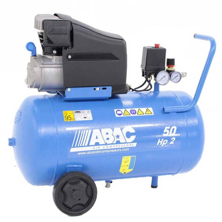 ABAC Montecarlo L20 kompressori 2 HP 50 l 10 bar
