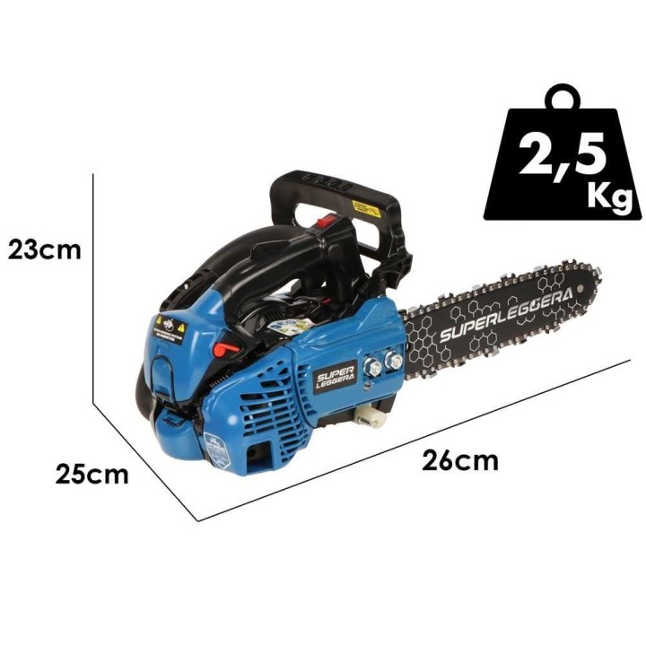 Hyundai TCS2510 bensiinikäyttöinen oksasaha, 25 cm, 1,5 HP