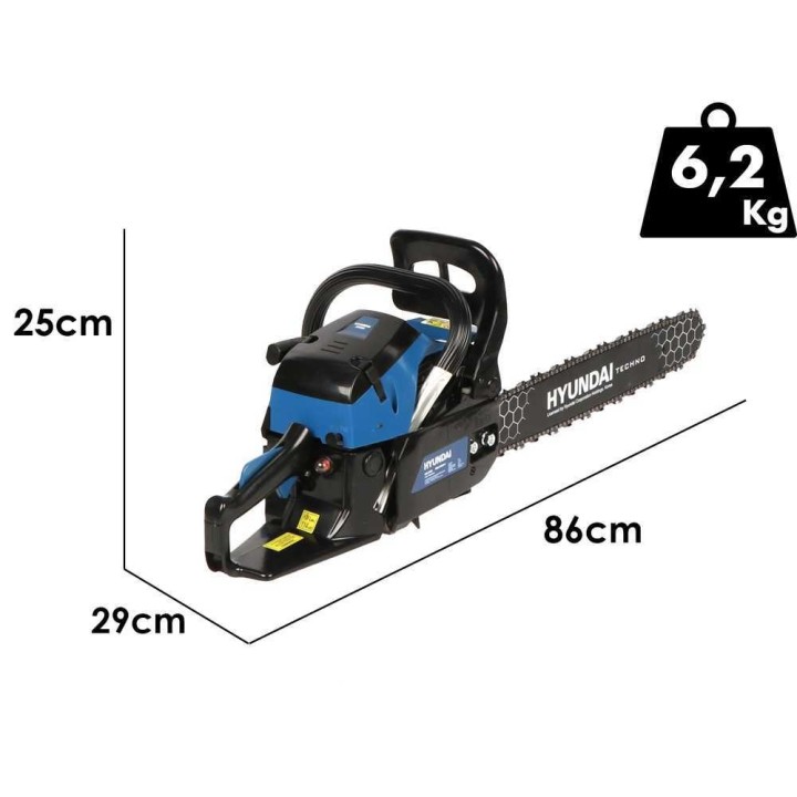 Hyundai CS4600-5 bensiinimoottorisaha, 46 cm³, 45,7 cm:n laippa