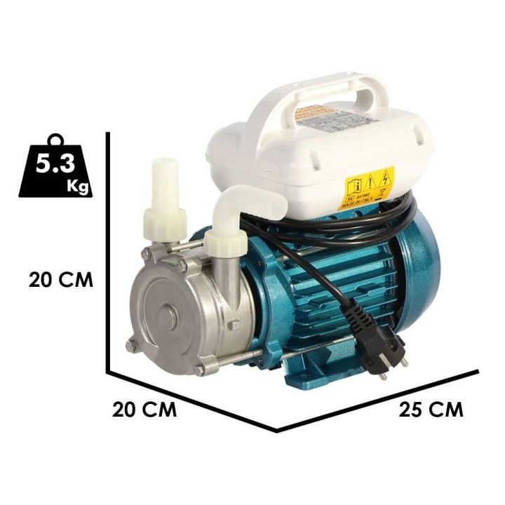 Tellarini ALM 20 L-SR sähköinen siirtopumppu, ruostumaton teräs, 230 V