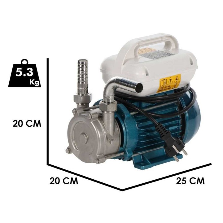 Tellarini ALM 20 L-SR sähköpumppu, ruostumaton teräs, 230 V, 12 l/min