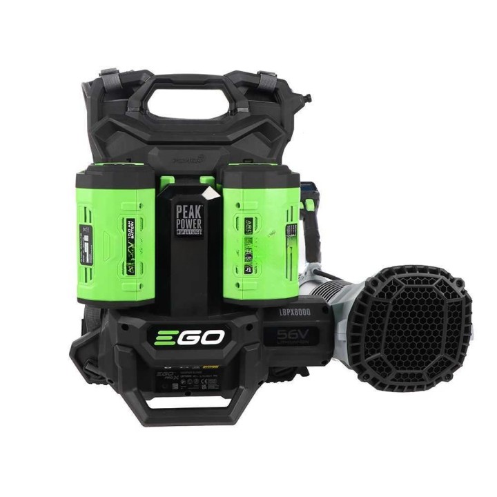 EGO LBPX8000 akkukäyttöinen reppupuhallin, 56 V, 2 akkua