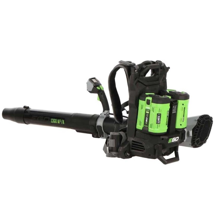 EGO LBPX8000 akkukäyttöinen reppupuhallin, 56 V, 2 akkua