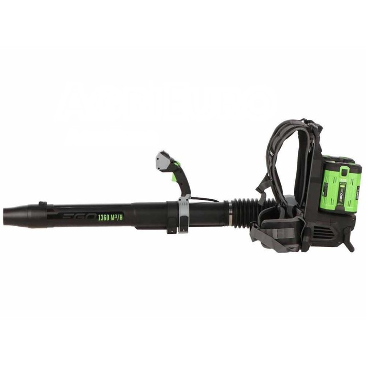 EGO LBPX8000 akkukäyttöinen reppupuhallin, 56 V, 2 akkua