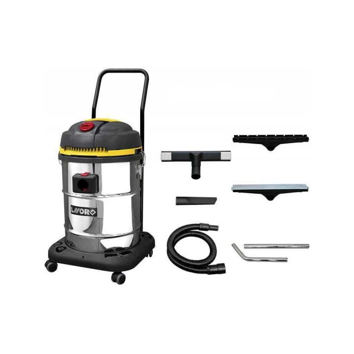 Lavor WD 255 XE märkä-kuivaimuri, 55 l, ruostumaton teräs, 2 800 W