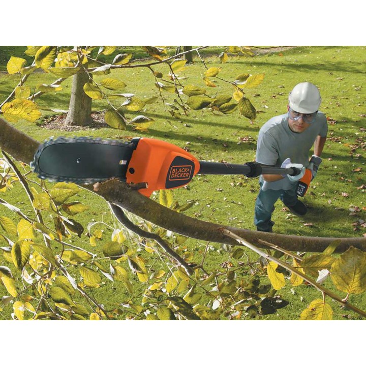 Black & Decker GPC1820LB-QW akkukäyttöinen oksasaha, 18 V, 20 cm, ilman akkua ja laturia