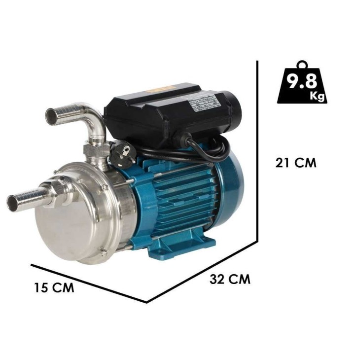 Tellarini ALM 25 MS sähköinen siirtopumppu, 54 l/min, 230 V, AISI 316