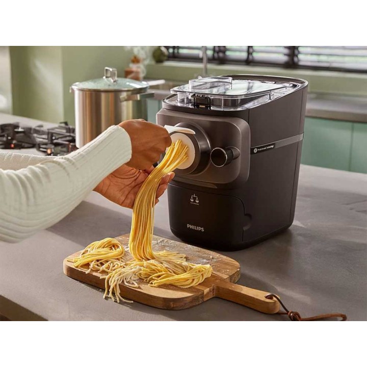Philips Pasta Maker 7000 HR2665/96 sähköinen pastakone, 200 W, 10 muottia