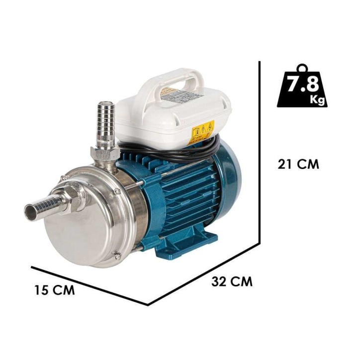 Tellarini ALM 25 sähköinen siirtopumppu, ruostumaton teräs, 230 V