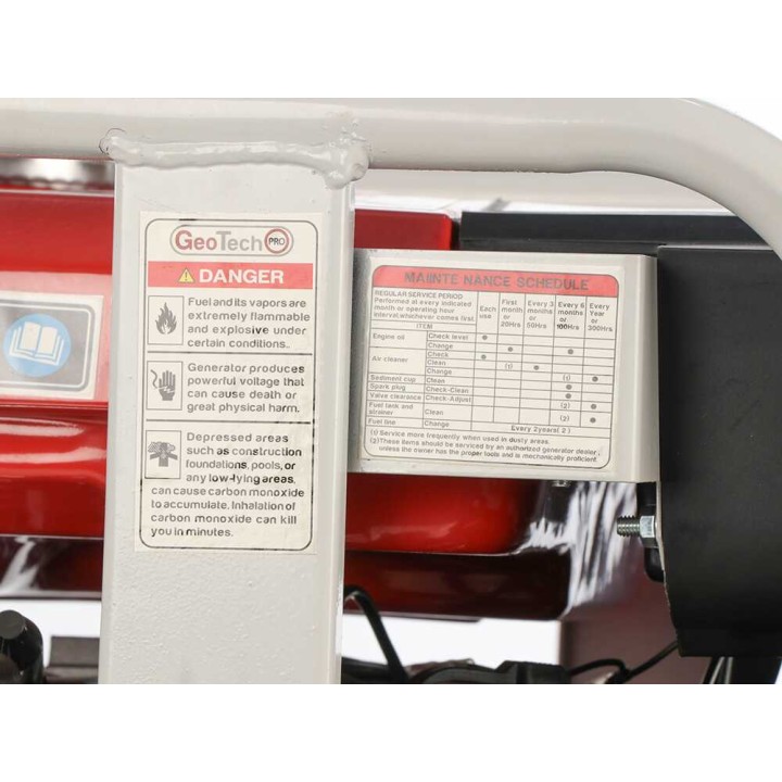 GeoTech Pro iGGP5000 invertterigeneraattori, 4 kW, 230 V, yksivaiheinen