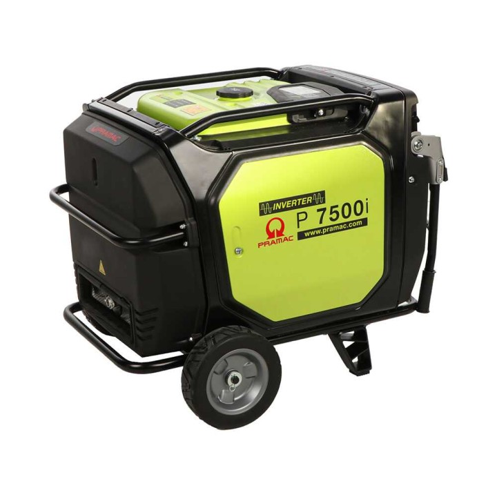 Pramac P7500I invertterigeneraattori, 7 kW, yksivaiheinen, bensiinikäyttöinen