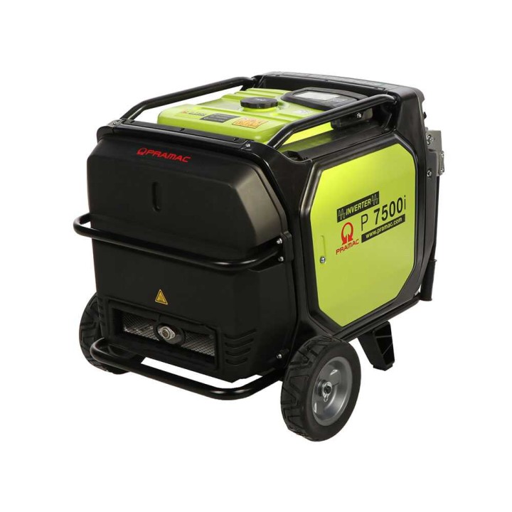 Pramac P7500I invertterigeneraattori, 7 kW, yksivaiheinen, bensiinikäyttöinen