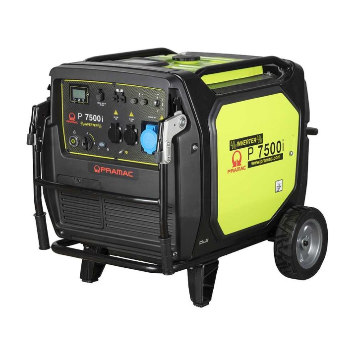Pramac P7500I invertterigeneraattori, 7 kW, yksivaiheinen, bensiinikäyttöinen