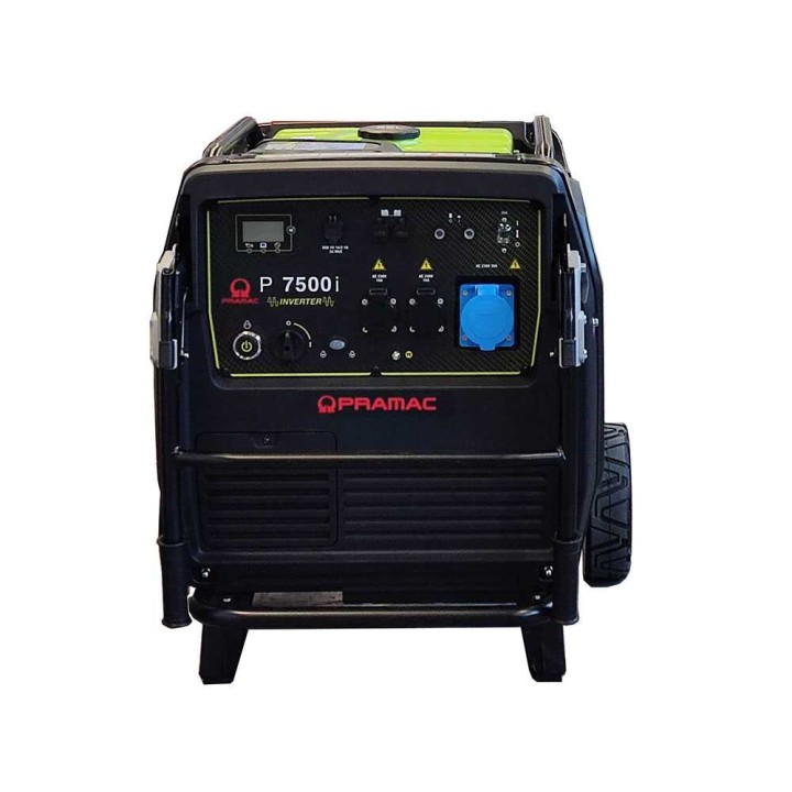 Pramac P7500I invertterigeneraattori, 7 kW, yksivaiheinen, bensiinikäyttöinen