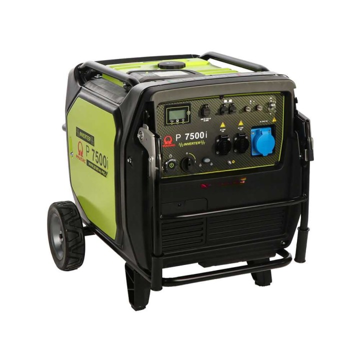 Pramac P7500I invertterigeneraattori, 7 kW, yksivaiheinen, bensiinikäyttöinen